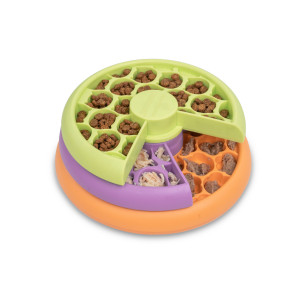Nina Ottosson Kitty Lickin&apos;Layers kattenpuzzel 1 stuk afbeelding
