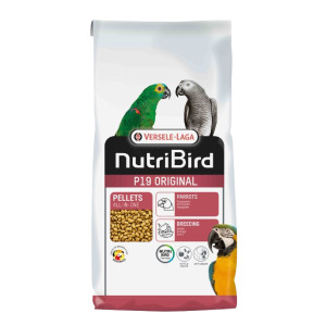 Nutribird P19 Original Papegaaien vogelvoer 10 kg afbeelding