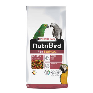 Nutribird P19 Tropical Papegaaien vogelvoer 10 kg afbeelding