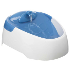 Trixie drinkfontein Duo Stream voor hond en kat (1 liter) Drinkfontein