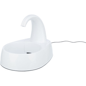 Trixie drinkfontein Curved Stream voor hond en kat (2,5 liter) Filter afbeelding