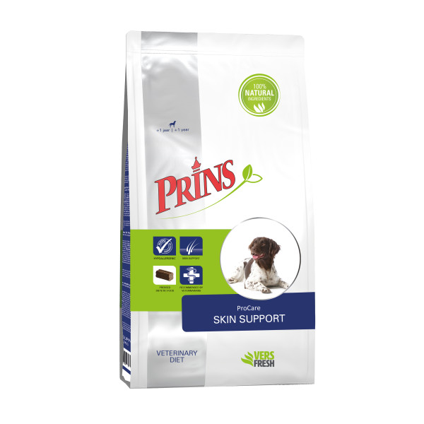 Prins Prins ProCare Pressed Veterinary Diet Skin Support hondenvoer 12 kg