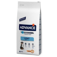 Advance Adult Maxi Light met kip en rijst hondenvoer 2 x 12 kg