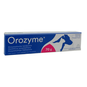 Orozyme Enzymatische Tandpasta hond/kat 1 Tube (70 g) afbeelding