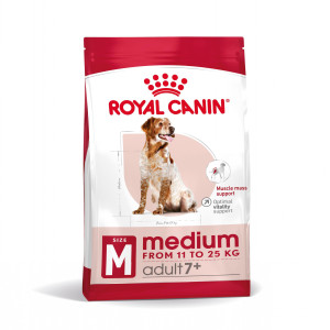 Royal Canin Medium Adult 7+ hondenvoer 2 x 4 kg afbeelding