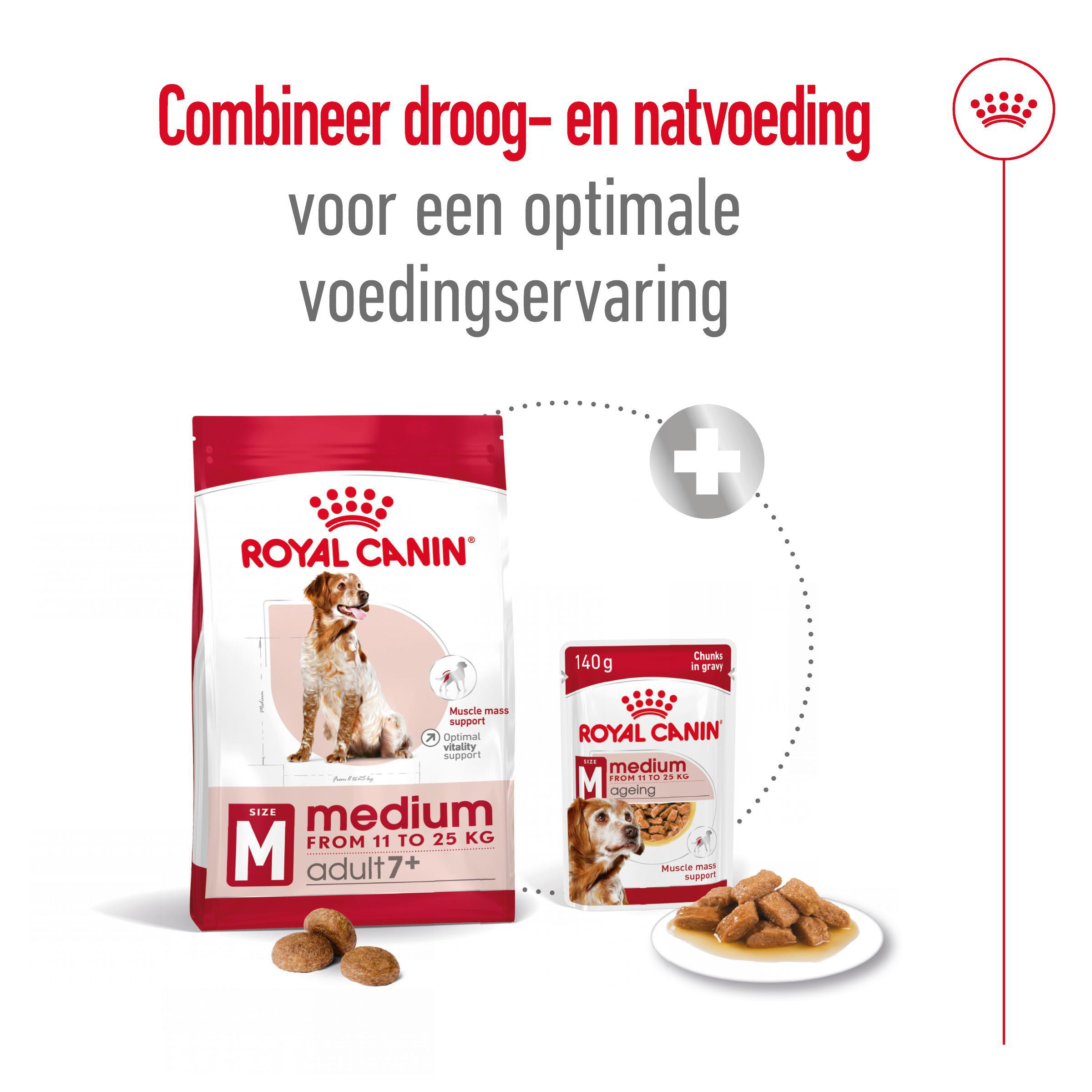 Royal Canin Medium Adult 7+ hondenvoer