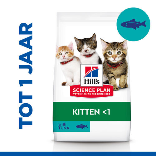 Hill's Kitten met tonijn kattenvoer