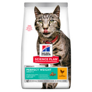 Hill's Adult Perfect Weight met kip kattenvoer 2 x 7 kg
