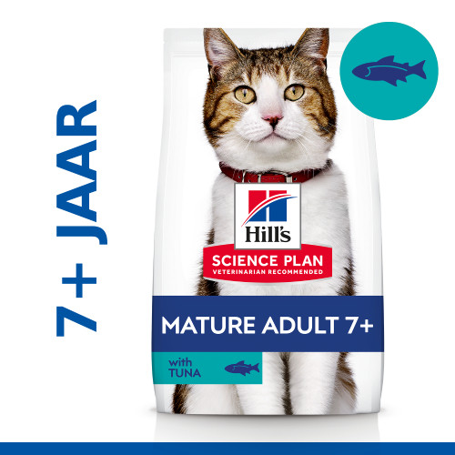 Hill’s Mature Adult Active Longevity Tonijn kattenvoer