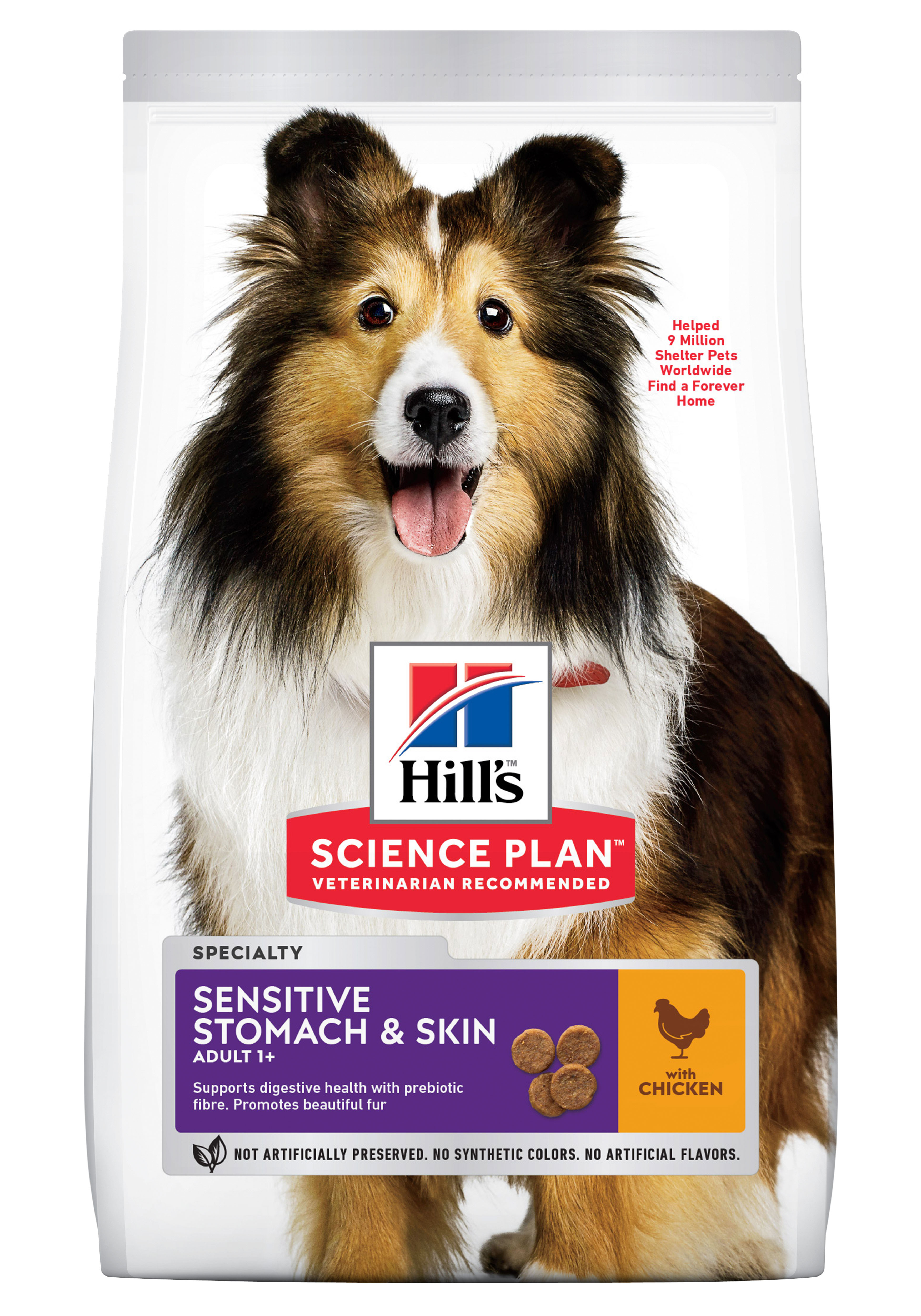 Hill's Adult Sensitive Stomach & Skin hondenvoer