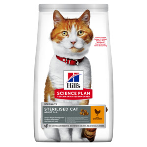 Hill's Adult Sterilised Cat met kip kattenvoer 2 x 15 kg