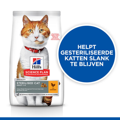 Hill's Sterilised Adult Kattenvoer 