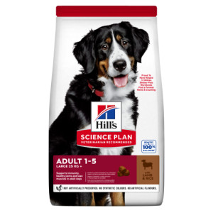 Hill's Adult Large Breed met lam & rijst hondenvoer 14 kg