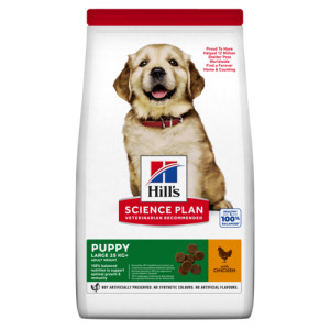 Hill&apos;s Puppy Large Breed met kip hondenvoer 2,5 kg afbeelding