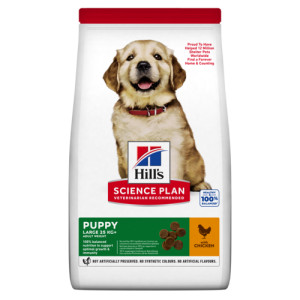 Hill's Puppy Large Breed met kip hondenvoer 2,5 kg