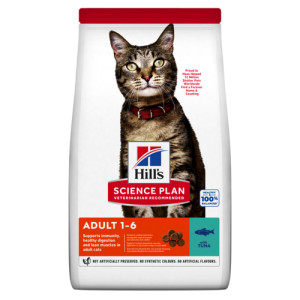 Hill's Adult met tonijn kattenvoer 2 x 10 kg