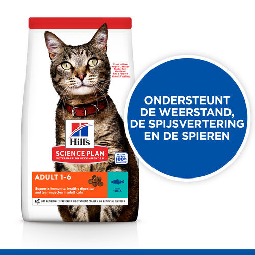 Hill's Optimal Care Adult Tonijn kattenvoer