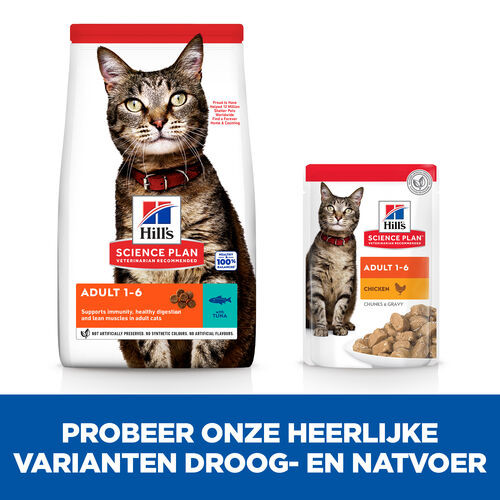 Hill's Optimal Care Adult Tonijn kattenvoer