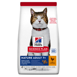 Hill's Mature Adult 7+ met kip kattenvoer 3 kg