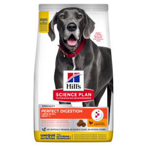 Hill&apos;s Adult Perfect Digestion Large met kip & bruine rijst hondenvoer 2 x 14 kg afbeelding