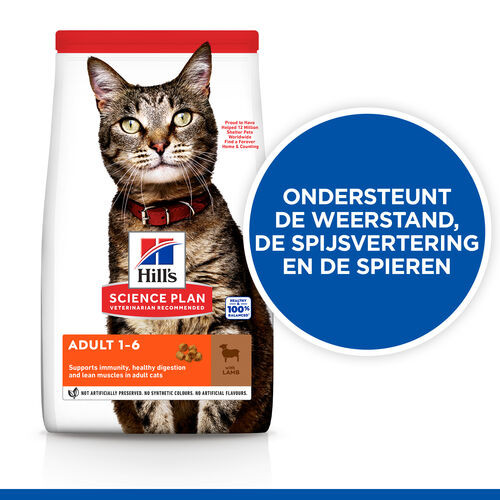 Hill's Optimal Care Adult Lam Kattenvoer