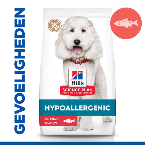 Hill's Adult Medium Hypoallergenic hondenvoer met zalm