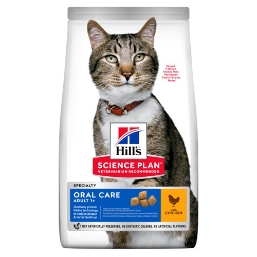 Hill's Oral Care Adult kattenvoer