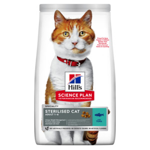 Hill's Adult Sterilised Cat met tonijn kattenvoer 2 x 3 kg