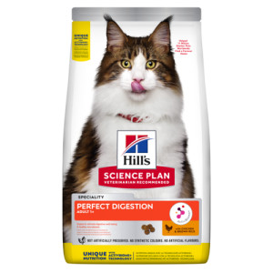 Hill&apos;s Adult Perfect Digestion kattenvoer 7 kg afbeelding