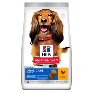 Hill's Adult Oral Care met kip hondenvoer 12 kg