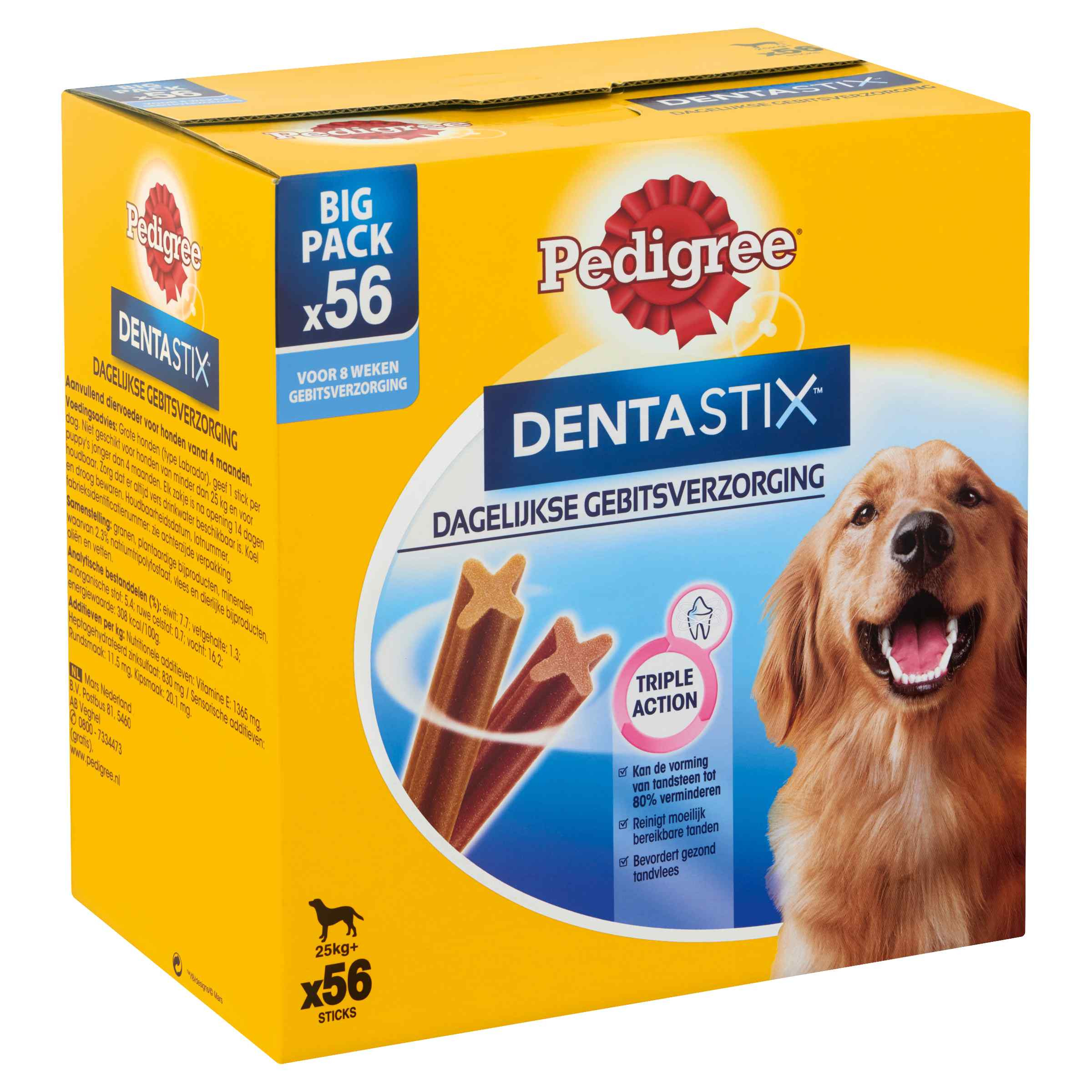 Pedigree Dentastix Large hondensnack vanaf 25 kg