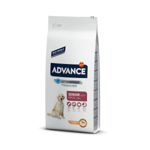 Advance Maxi Senior met kip en rijst hondenvoer 2 x 12 kg afbeelding