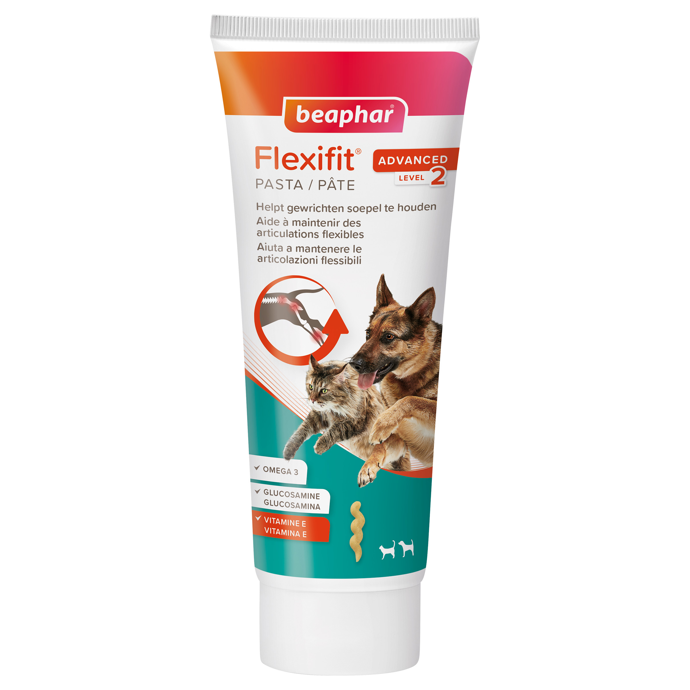 Afbeelding van 1 Tube Beaphar Flexifit Pasta supplement voor hond en kat