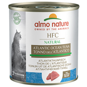Almo Nature HFC Natural Atlantische tonijn natvoer kat (280 g) 12 x 280 g afbeelding