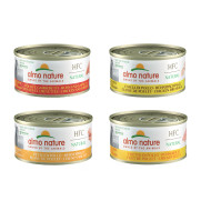 Almo Nature HFC Natural kip combipack A natvoer kat (70 g) 24 x 70 g
