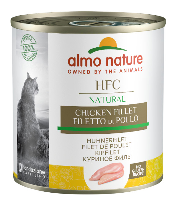 Almo Nature HFC Natural kipfilet natvoer kat (280 g)