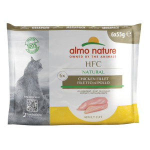 Almo Nature HFC Natural kipfilet natvoer kat (55 g) 6 x 55 g
