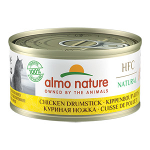 Almo Nature HFC Natural kippenboutvlees natvoer kat (70 g) 6 x 70 g