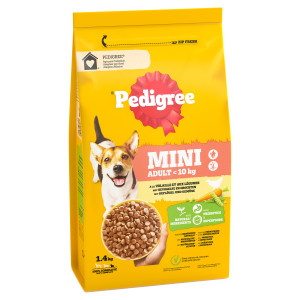 Pedigree Adult Mini met gevogelte hondenvoer 4 x 1,4 kg