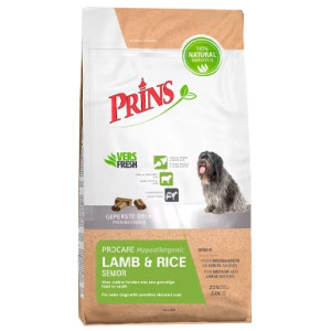 Prins ProCare Senior Hypoallergenic met lam en rijst hondenvoer 15 kg afbeelding