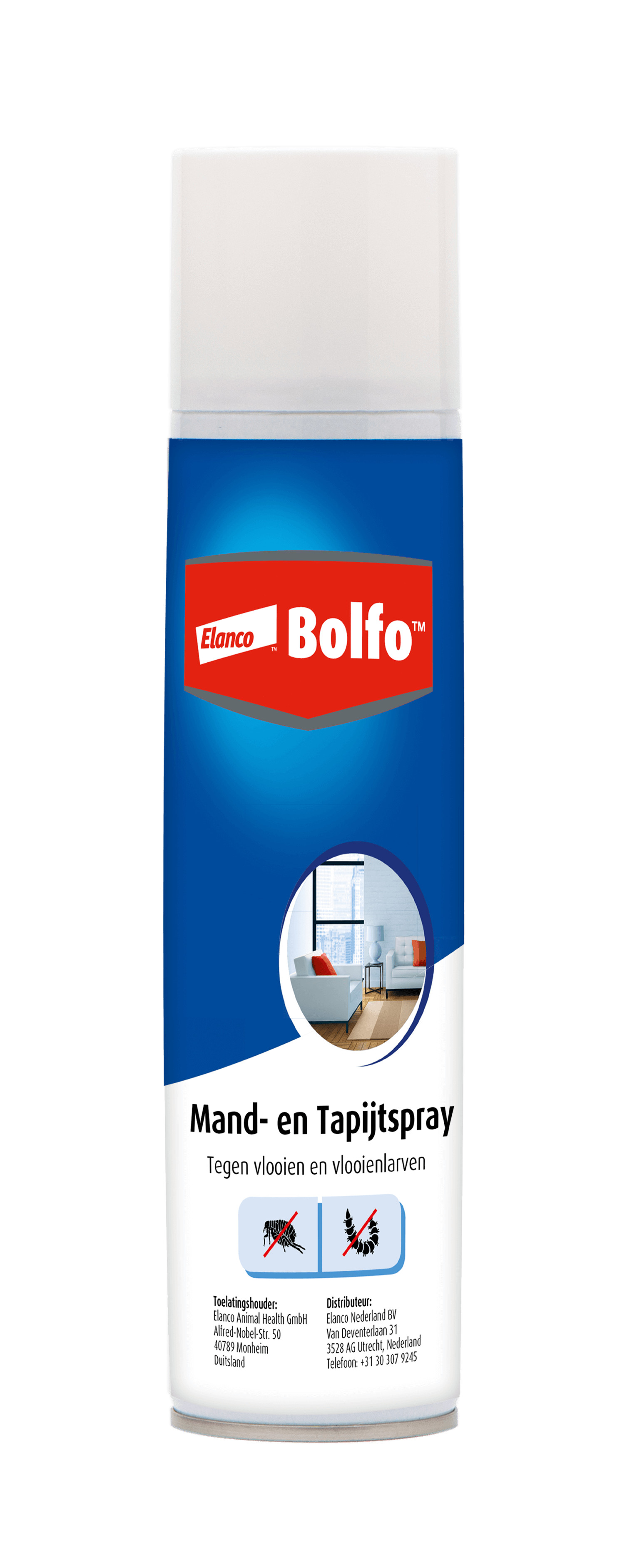 Bolfo Mand en Tapijtspray anti-vlooienmiddel