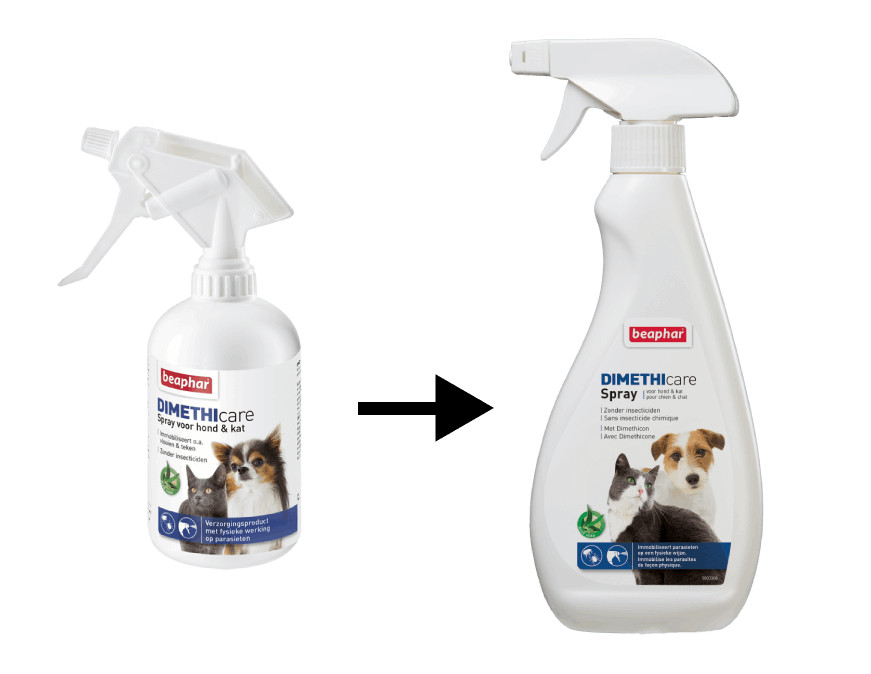Beaphar Dimethicare Spray voor hond en kat
