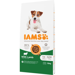 Iams for Vitality Adult Small & Medium Lam hondenvoer