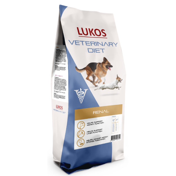 Lukos Lukos Veterinary Diet Renal hondenvoer 2 x 10 kg