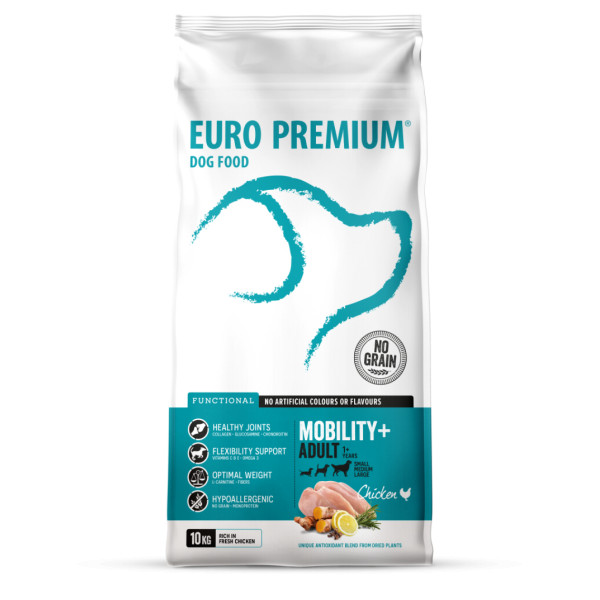 Euro Premium Euro Premium Adult Mobility+ Chicken hondenvoer 10 kg