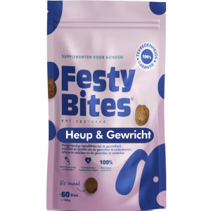 FestyBites Heup & Gewricht supplement hond 180 g afbeelding