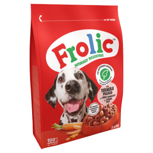 Frolic met rund hondenvoer 3 x 2,6 kg afbeelding