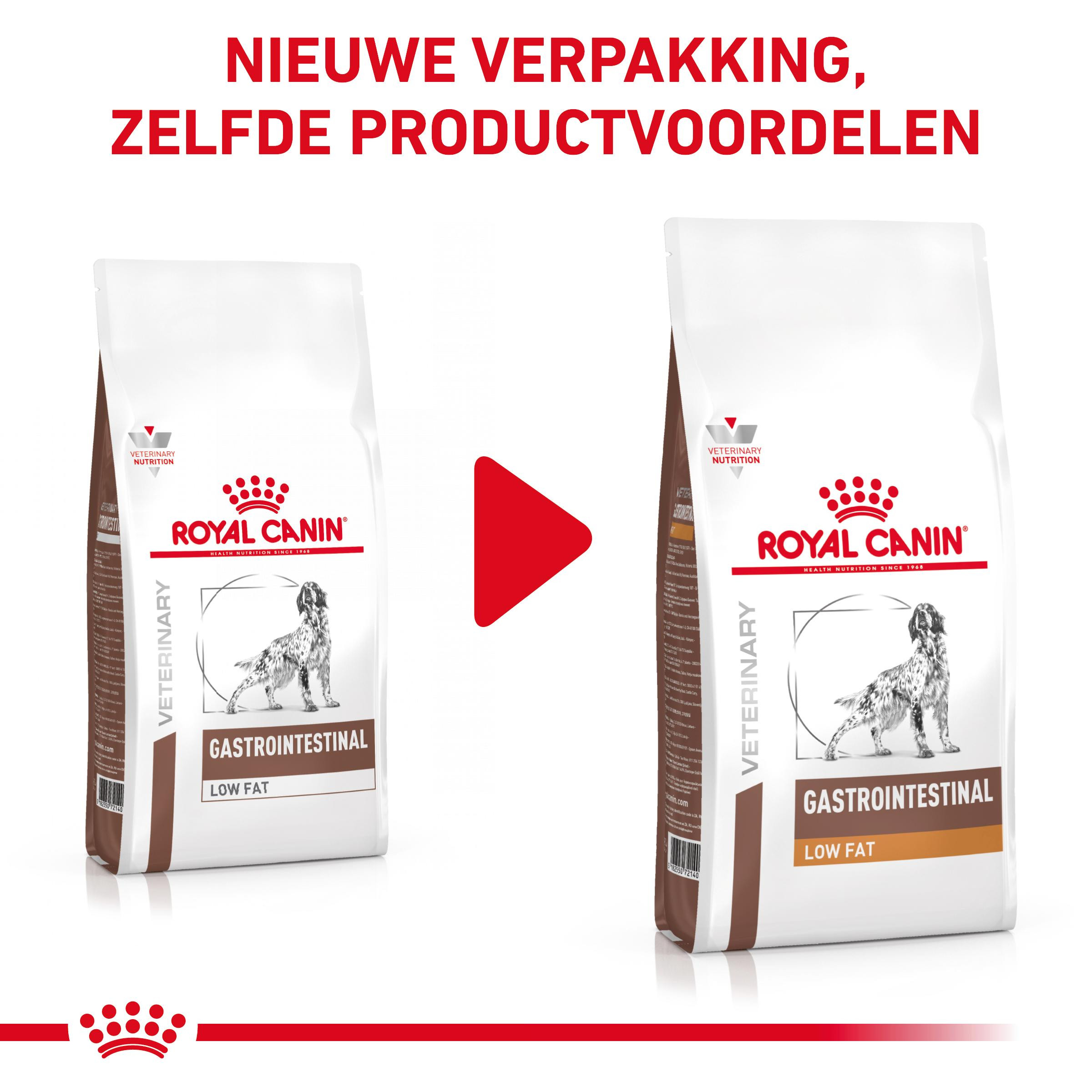 Royal Canin Veterinary Diet Gastro Intestinal Low Fat hondenvoer