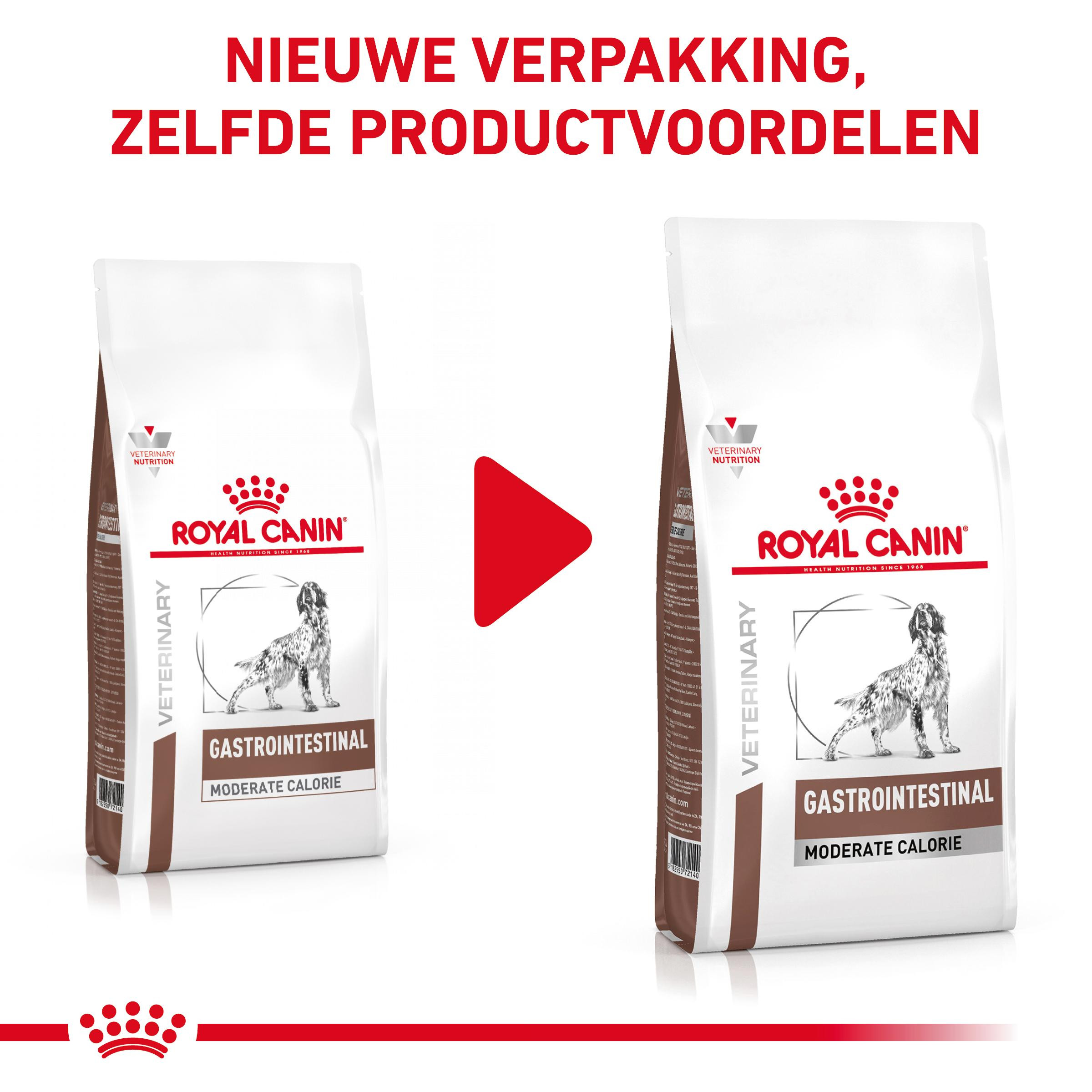 Royal Canin Veterinary Diet Gastro Intestinal Moderate Calorie hondenvoer