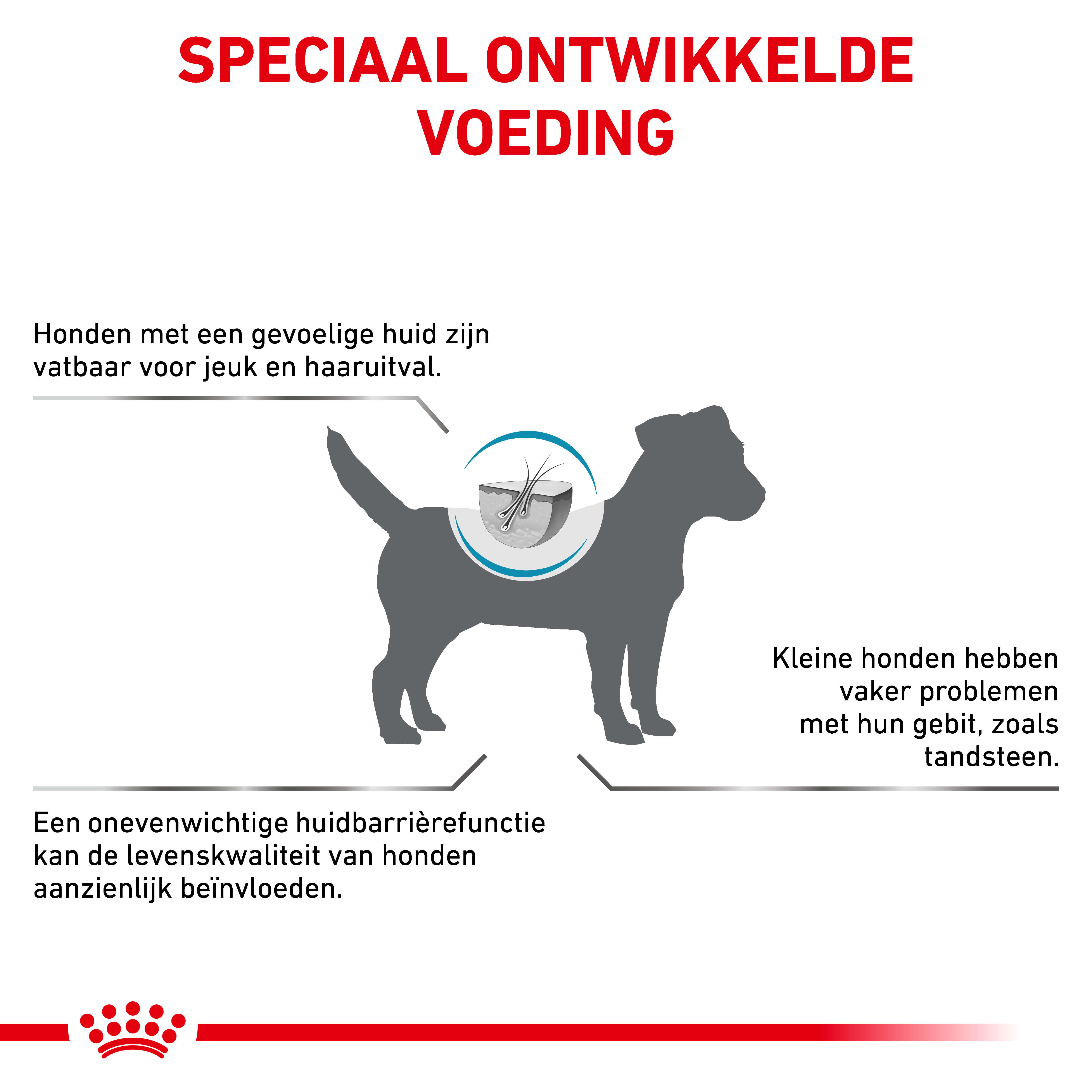 Royal Canin Veterinary Skin Care Small Dogs hondenvoer